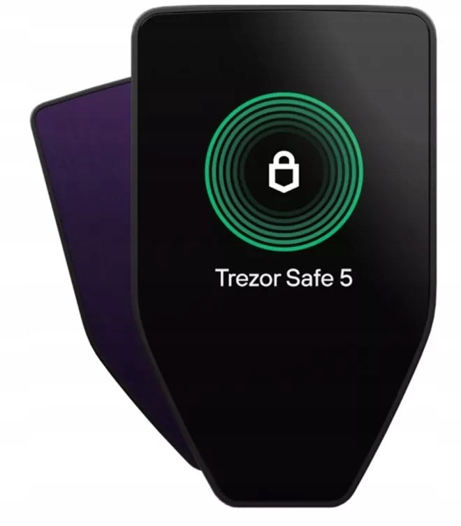 Trezor kriptovalūtu maks Trezor Safe 5