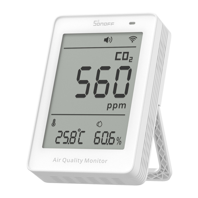 Gaisa kvalitātes mērītājs WiFi LCD Sonoff