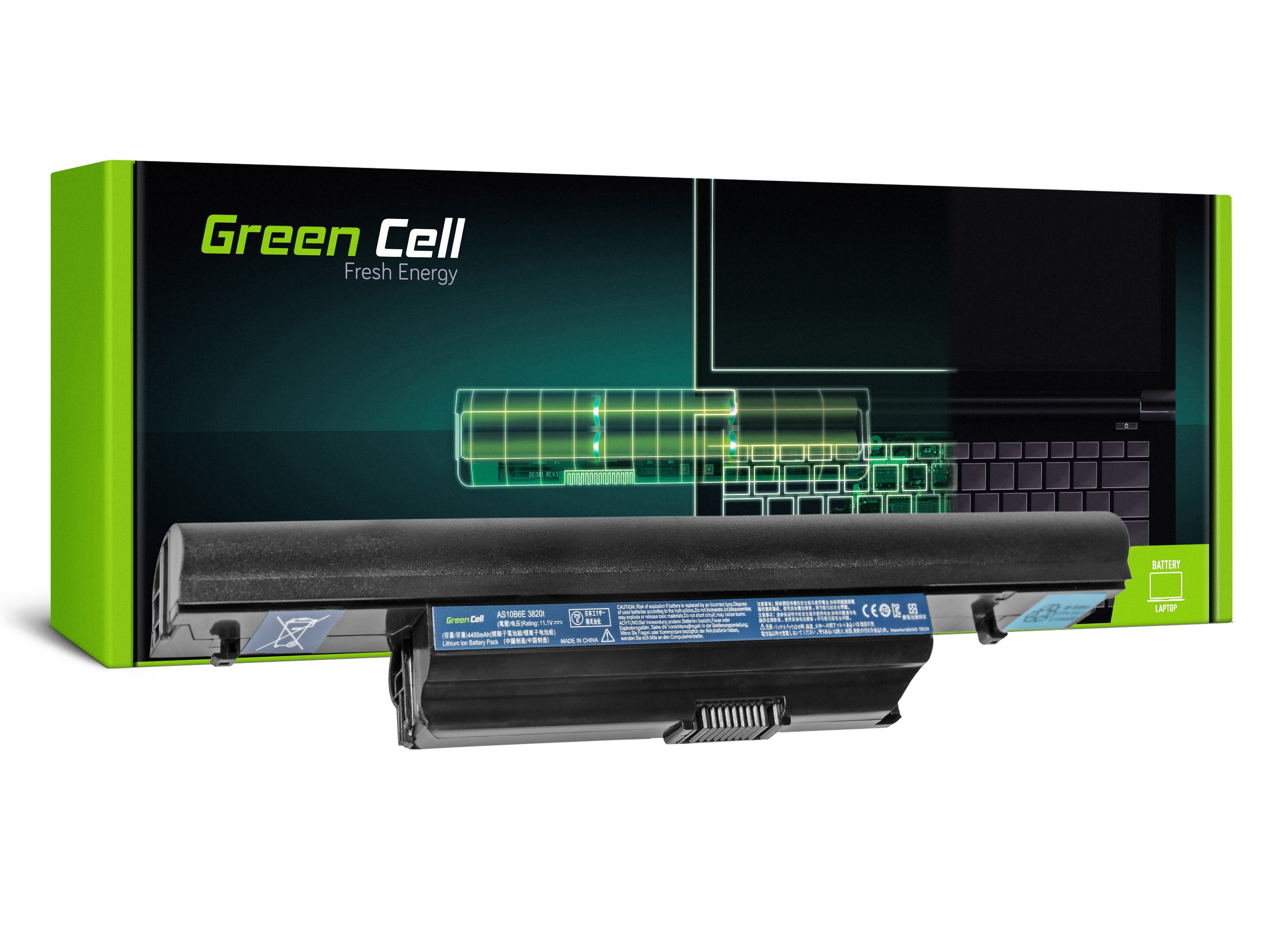 Green Cell akumulators Acer 3820T 5820T