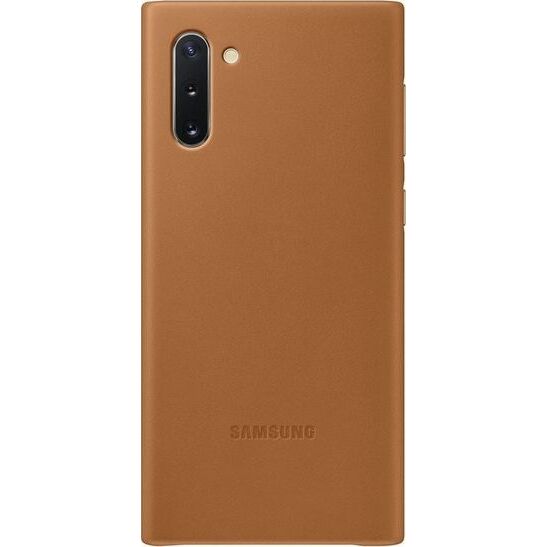 Samsung maciņš Note 10 Camel ādas