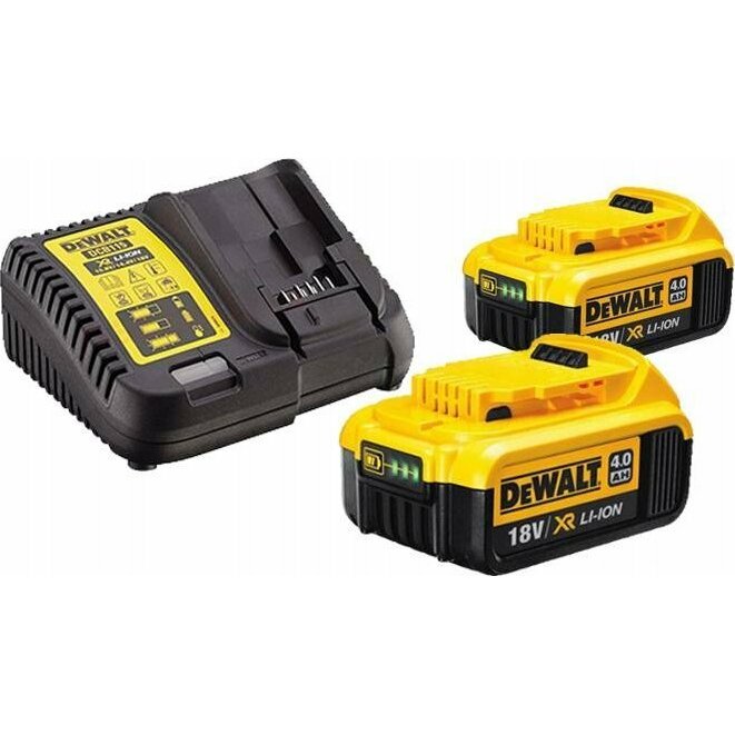 Dewalt DEWALT Lādētājs DCB1104 +2x4,0Ah