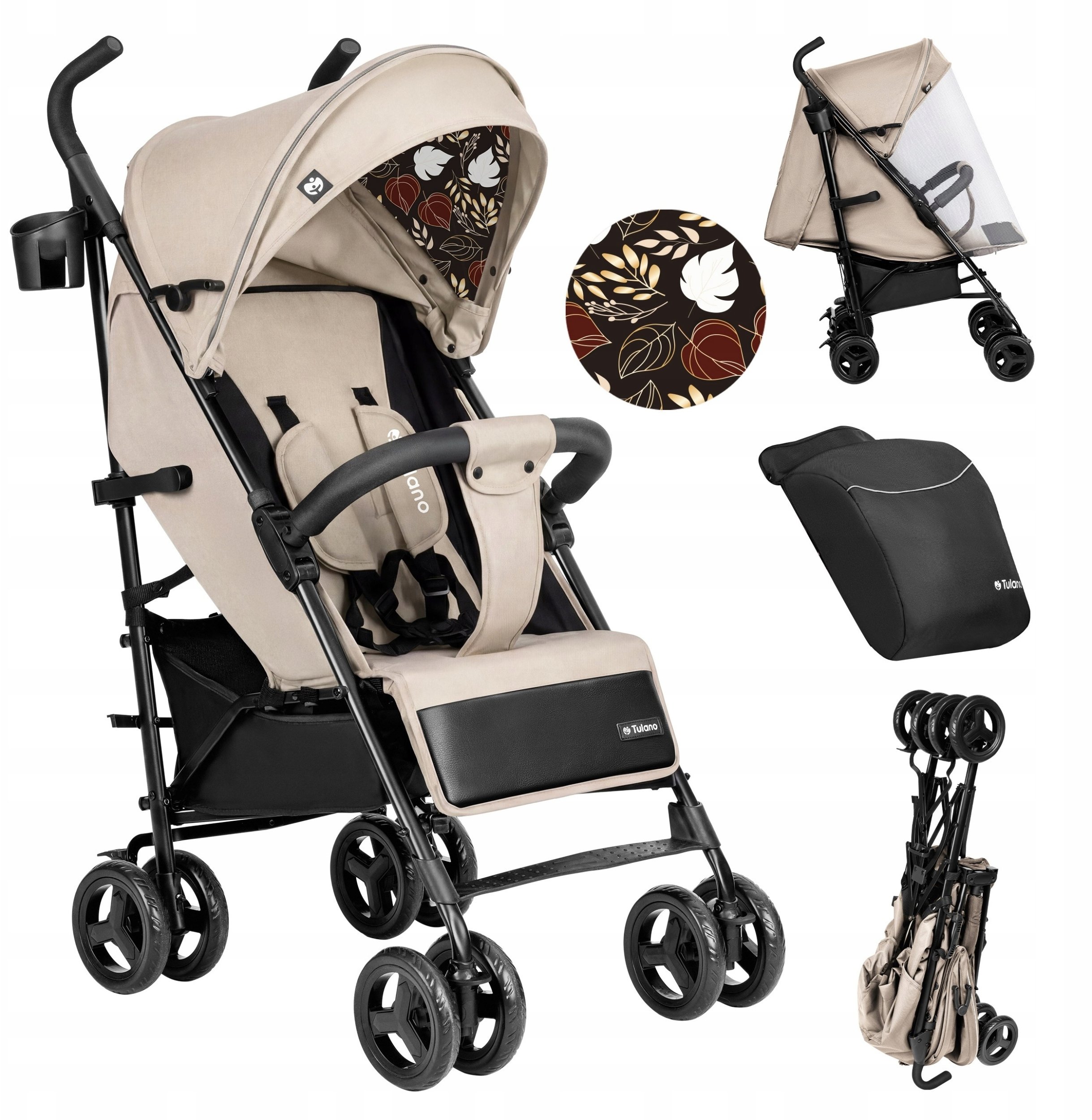 Ratiņi 4Baby pastaigu rati Davos 35