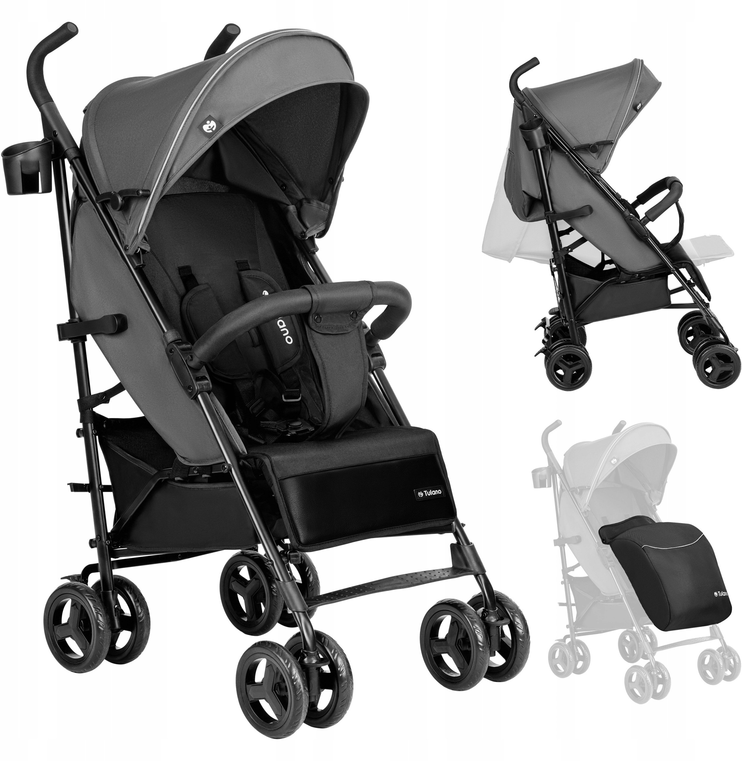 Ratiņi Hi-Tec bērnu ratiņi Davos 35