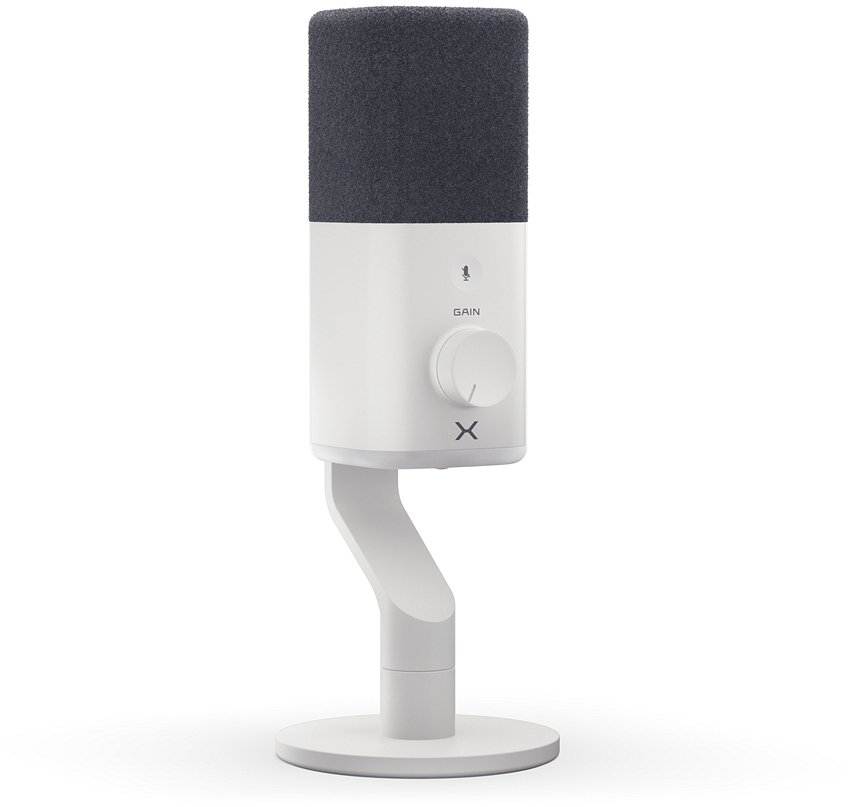 Mikrofons Krux Qube White (KRXC028) |