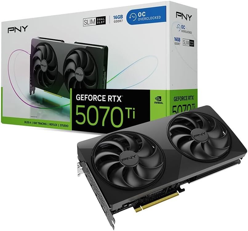 PNY RTX5070 Ti SLIM OC DUAL