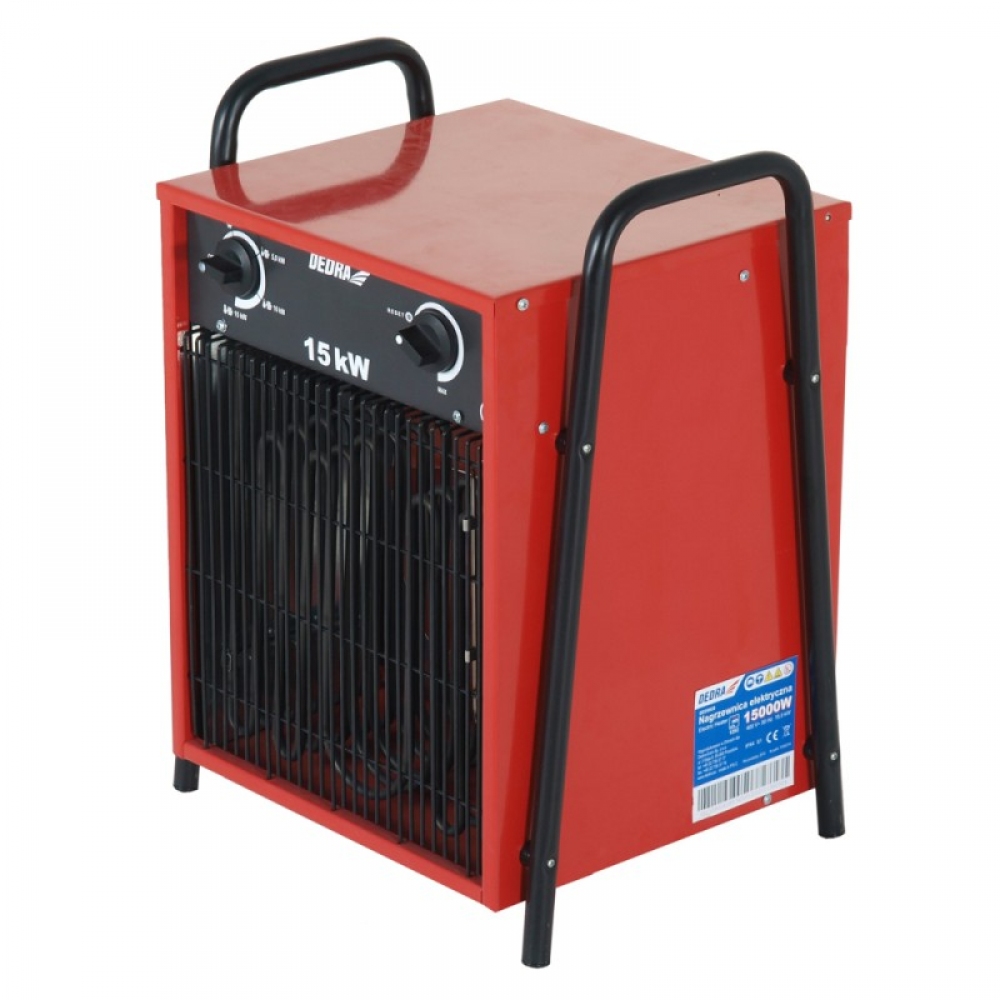 Elektriskā sildierīce Dedra 5/10/15kW 400V ar