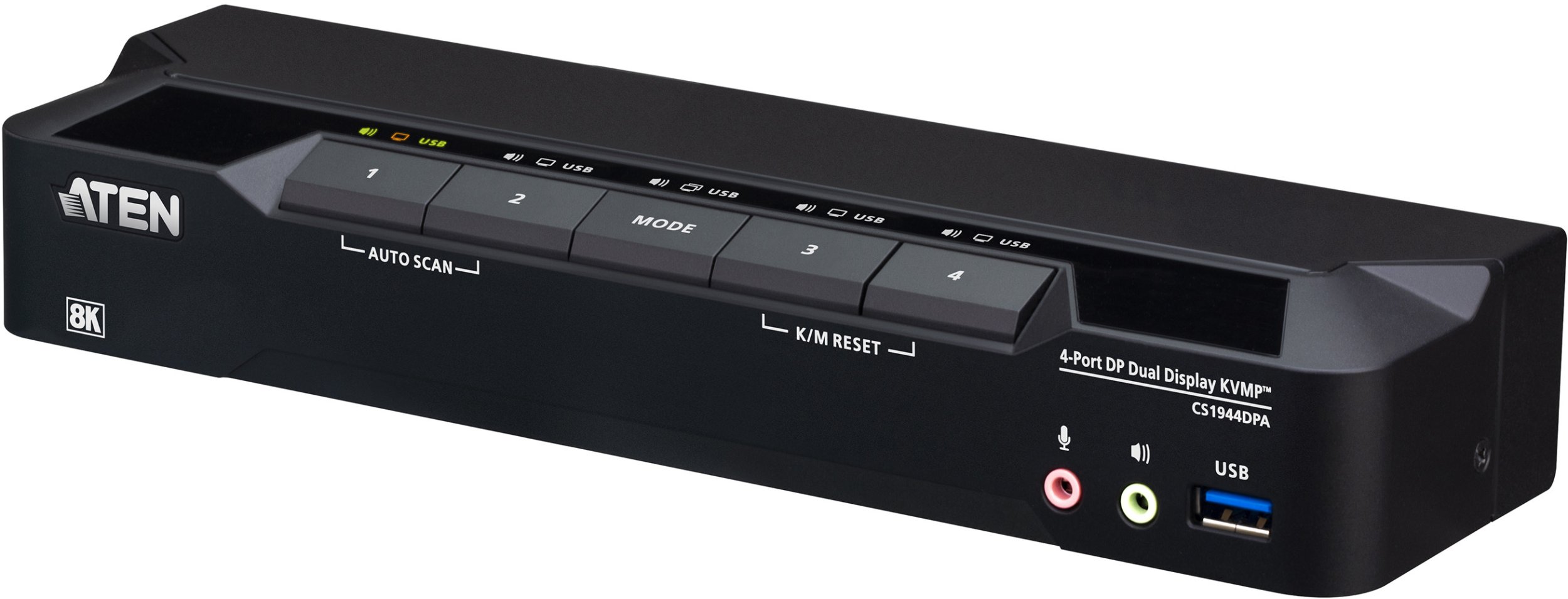 Aten 4-portu USB 3.0 8K