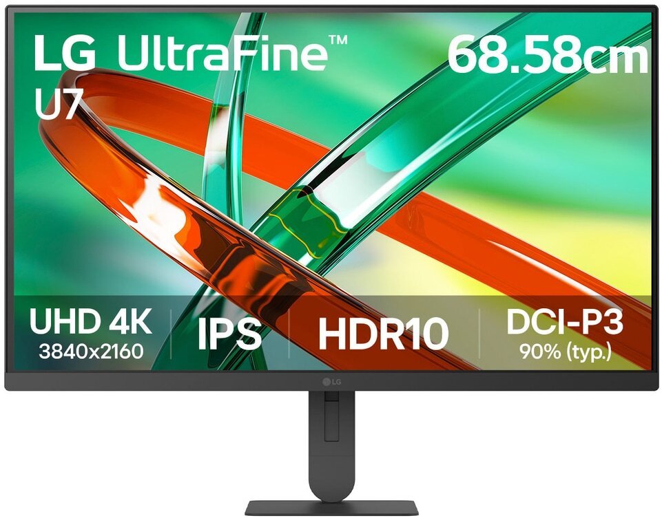 LCD monitors LG 27" 3840 x