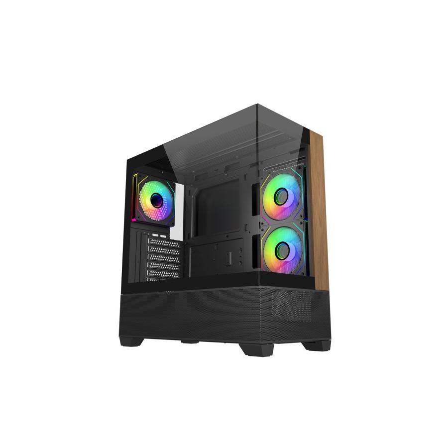 Cooler Master Elite 690 Wood (Black/holz