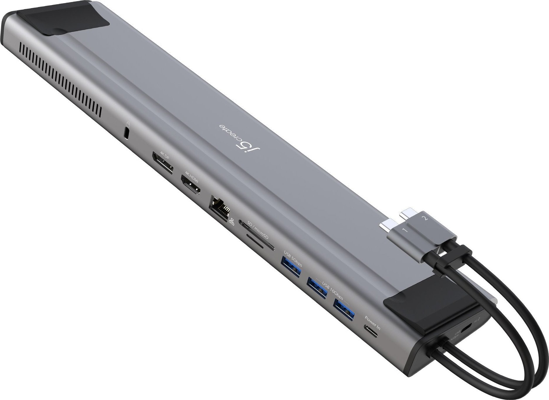 Stacija/replikators j5create M.2 NVMe USB-C