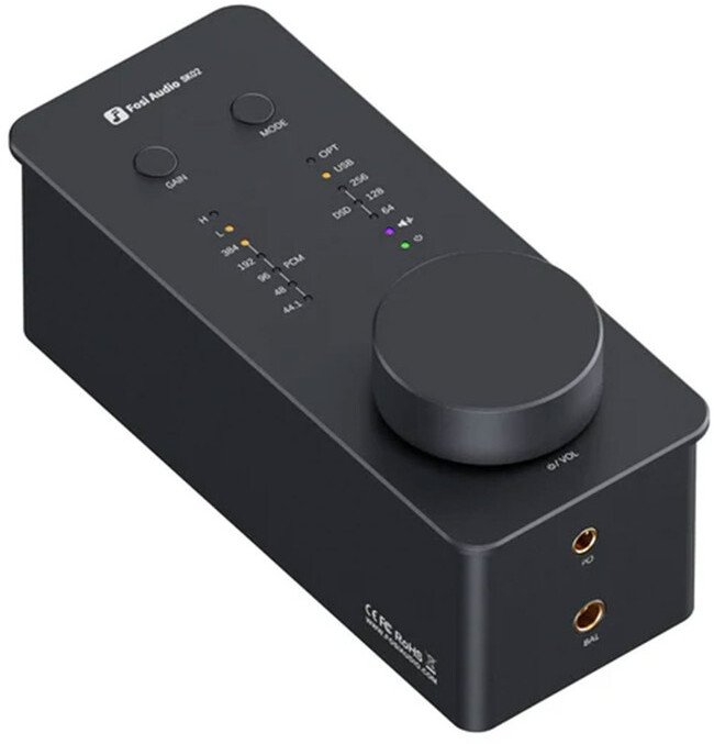 Austiņu pastiprinātājs Fosi Audio SK02 Black