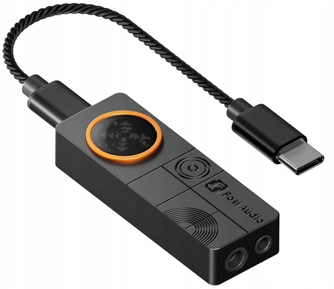 Austiņu pastiprinātājs Fosi Audio DS3 Obsidian