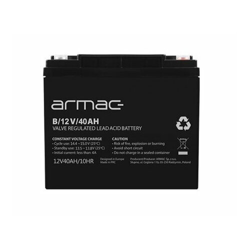 Armac Akumulators 12V/40Ah (B/12V/40AH) | B/12V/40AH