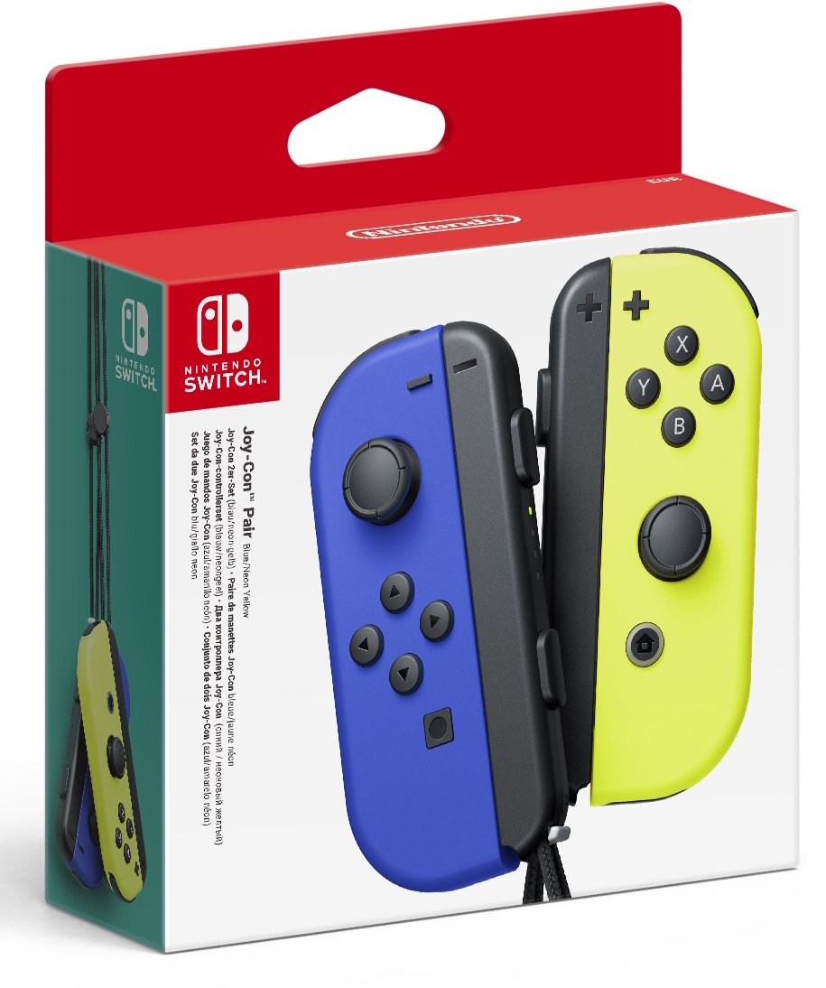 Nintendo Pad Joy-Con Blue, Yellow Bluetooth