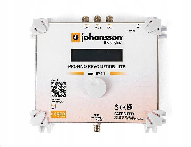 Programmējams daudzjoslu pastiprinātājs JOHANSSON-6714/LITE JOHANSSON |