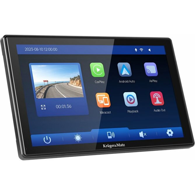 Auto radio Kruger&Matz multimediju stacija 9"