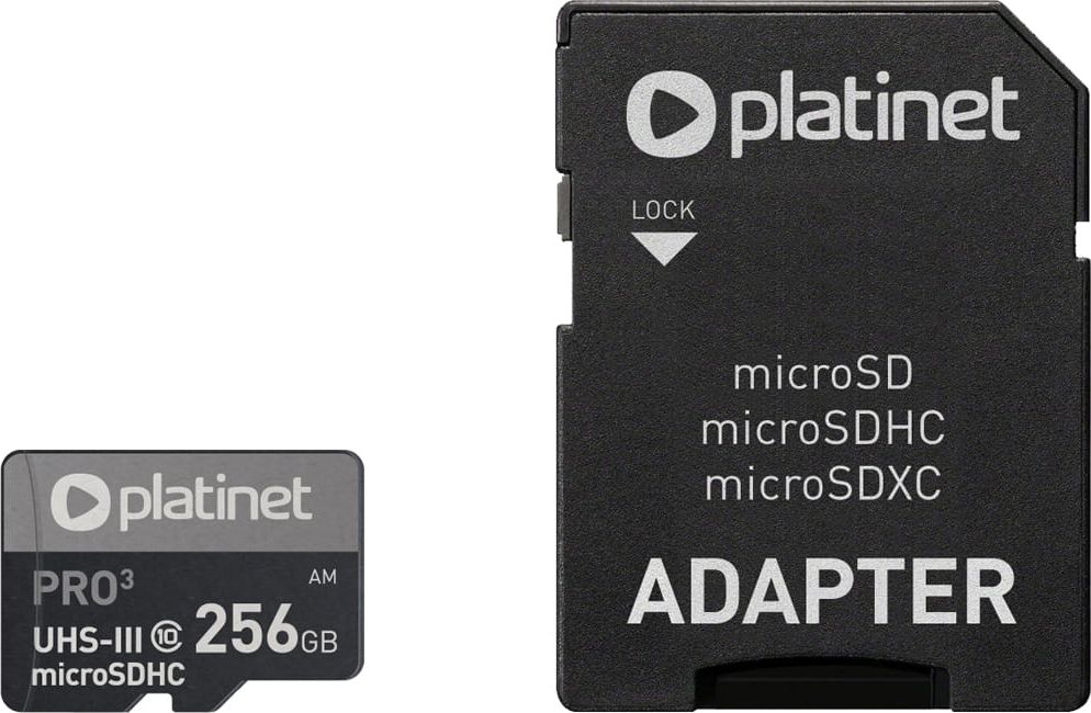 Atmiņas karte Platinet Pro MicroSDHC 256
