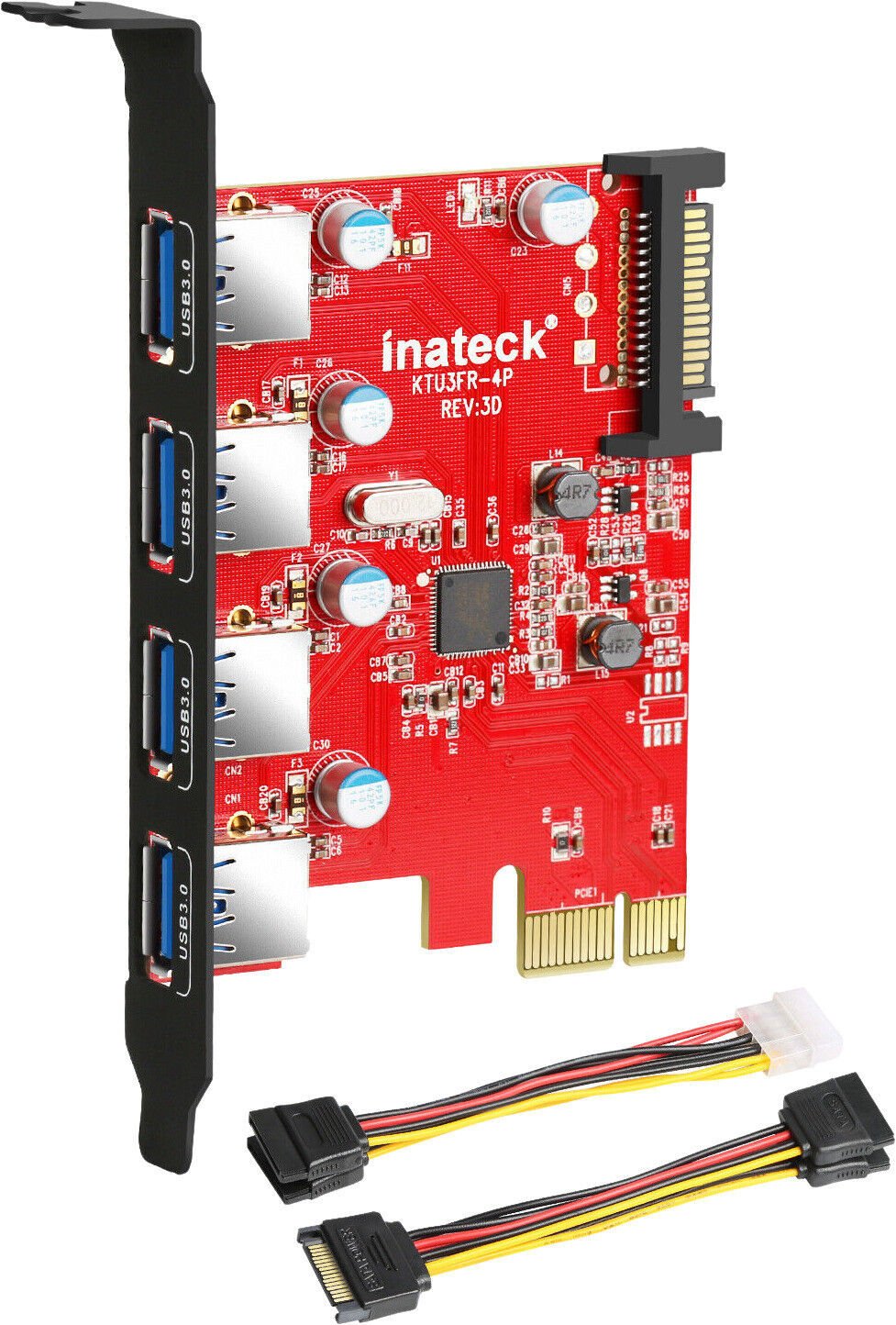 Kontrolieris Inateck USB 3.0 PCIe