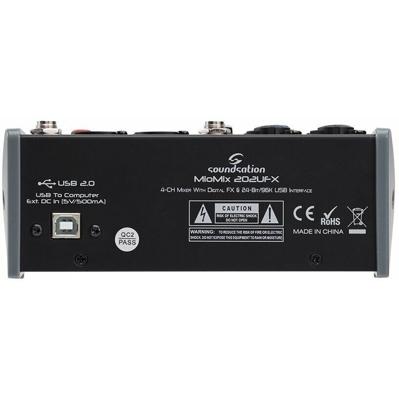 Behringer Soundsation MIOMIX-202UFX - mikseris ar