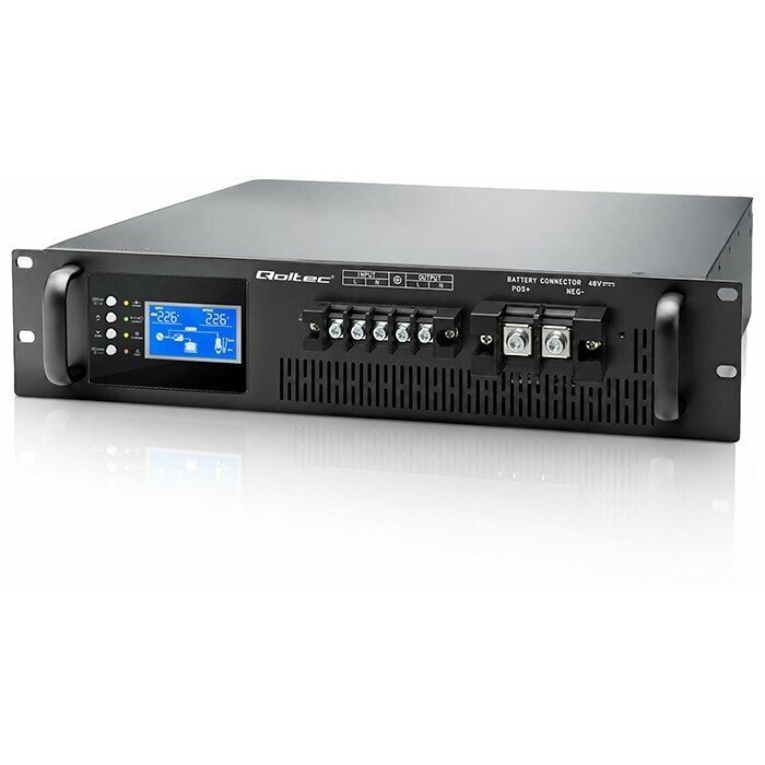 Qoltec UPS ar tīru sinusoīdu RACK