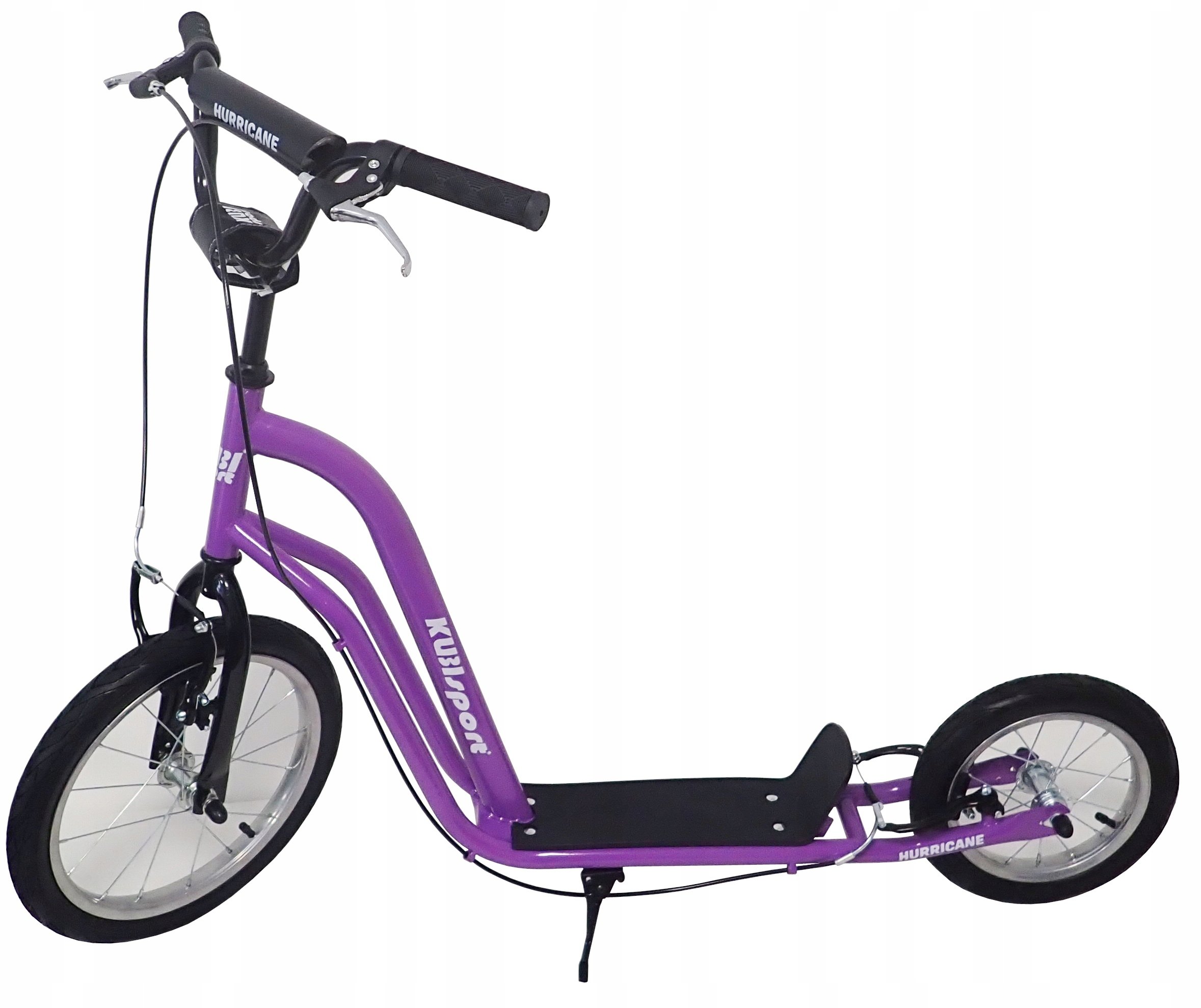 Skrejritenis Kubisport bērniem divriteņu pilsētas Purple