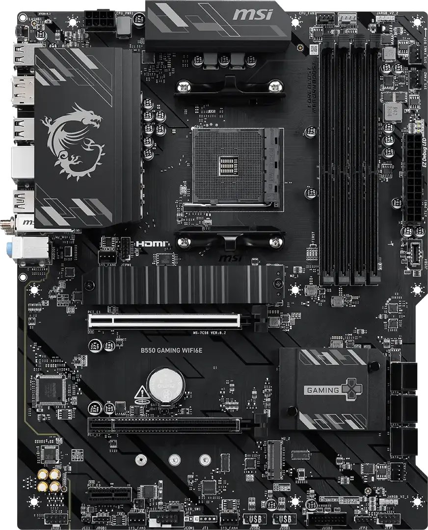 MSI B550 GAMING WIFI6E mātesplate AMD