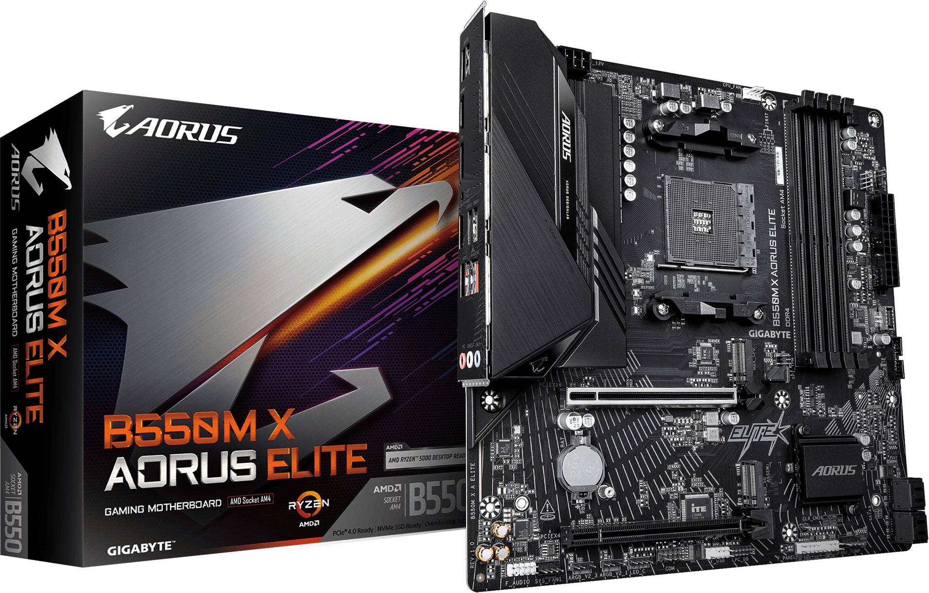 Mātesplate Gigabyte GIGABYTE B550M X AORUS