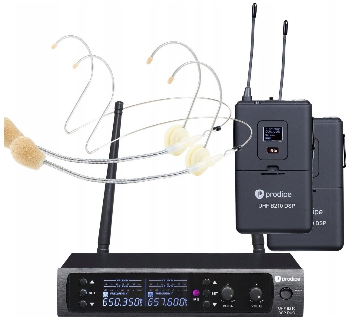 Austiņas Prodipe Prodipe HEADSET B210DUO DSP