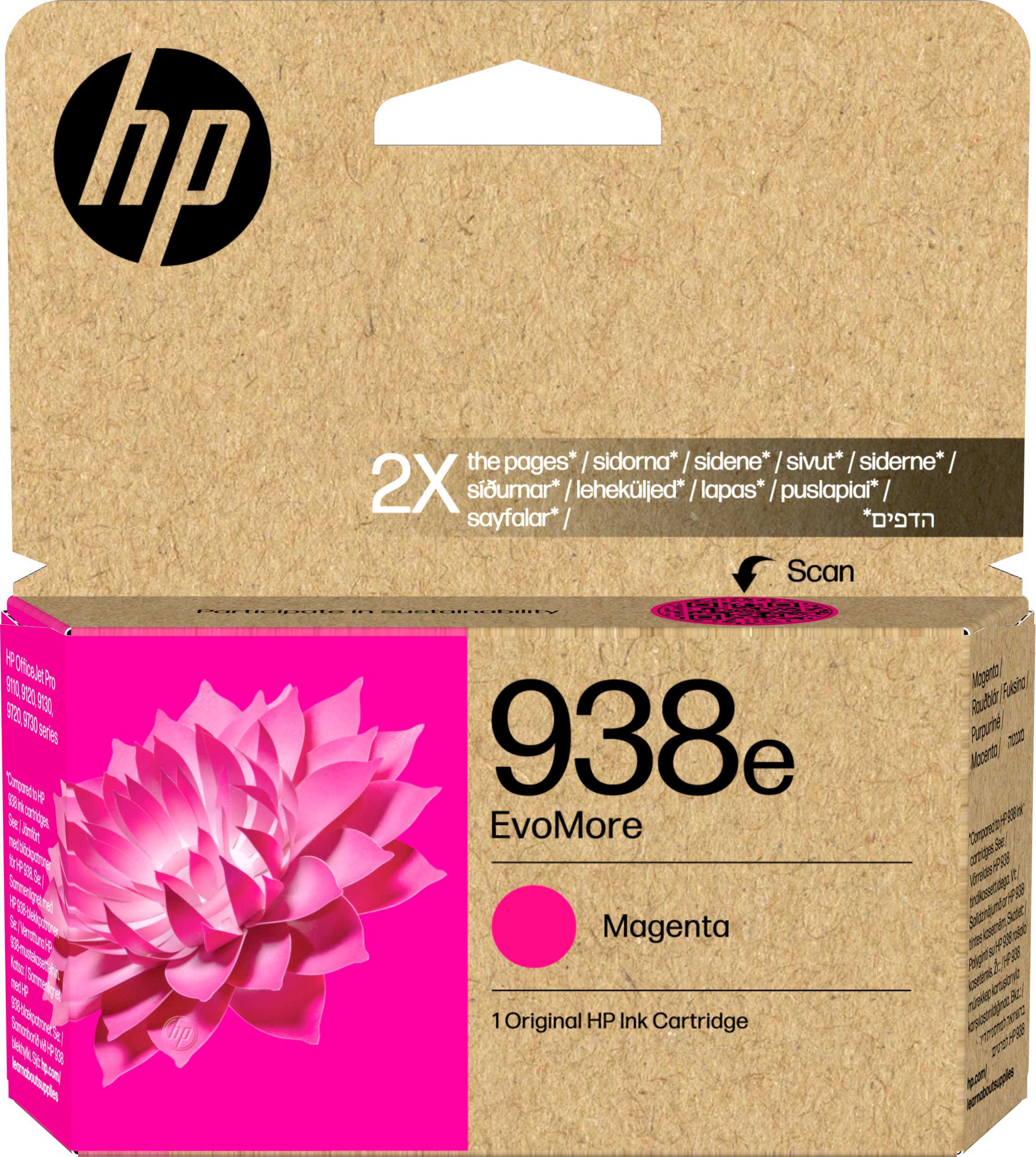 Tintes kārtridžs HP 938e EvoMore -