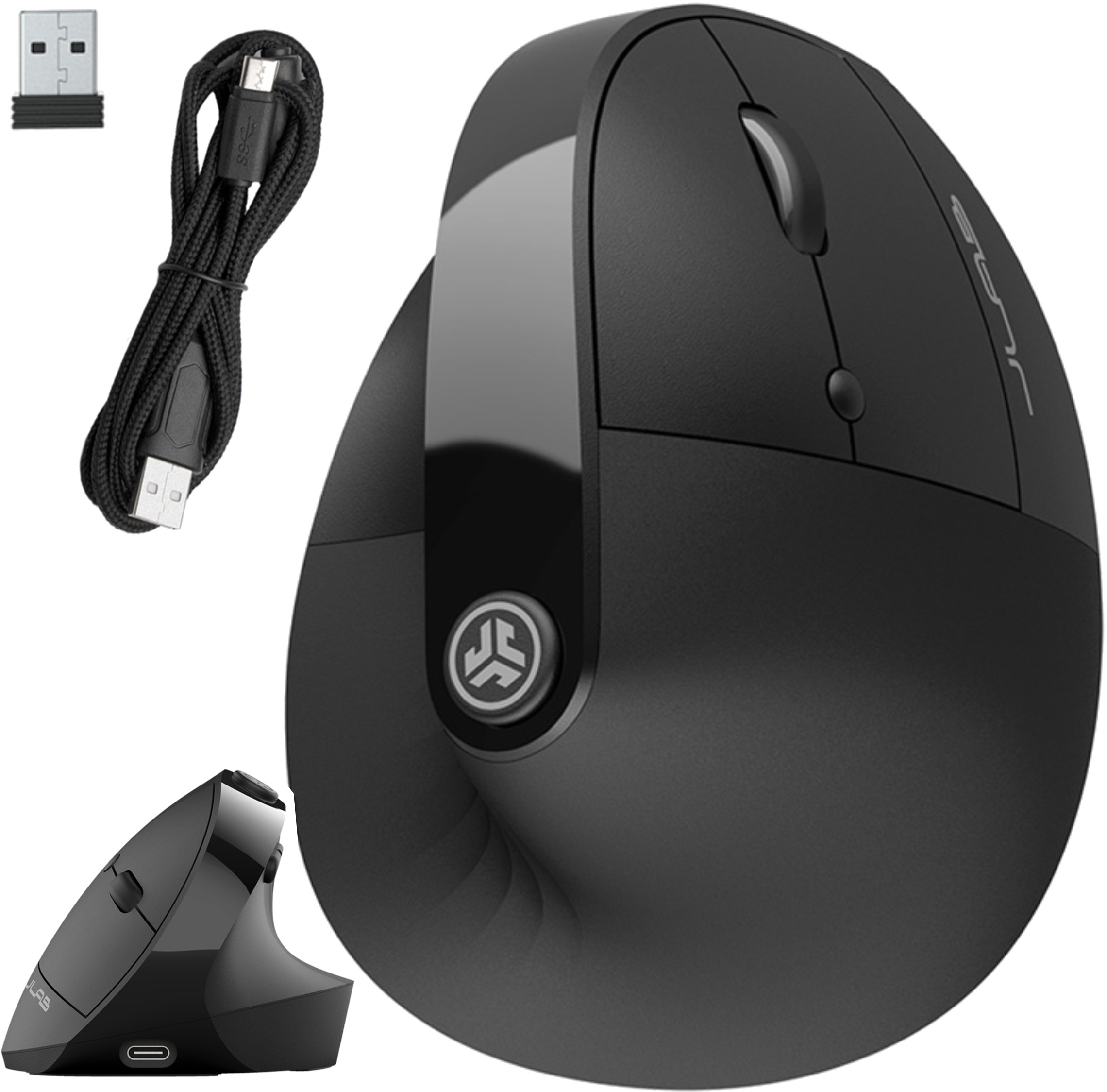 JLab Audio JBUDS ERGONOMIC Vertikāla pele