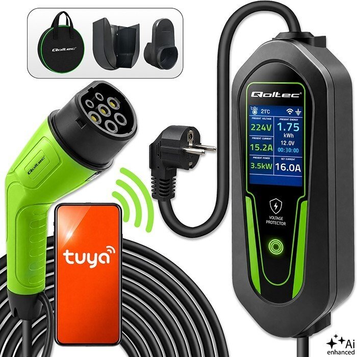 Lādētājs Qoltec QOLTEC elektriskajam un hibrīda