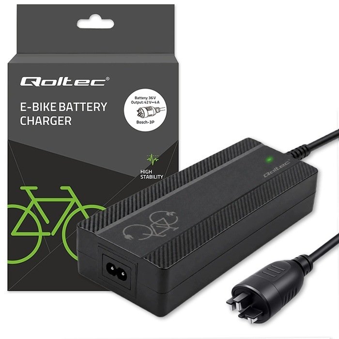 Lādētājs Qoltec QOLTEC elektriskā velosipēda un
