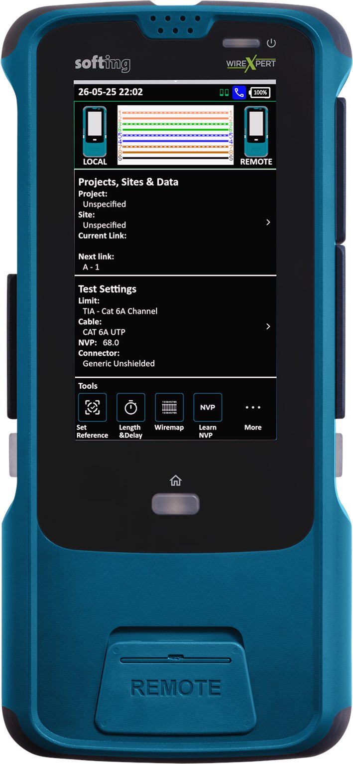 Fluke SOFTING WireXpert MP C6A –
