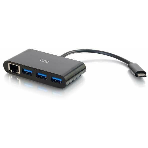 USB C centrmezgls C2G ar Ethernet