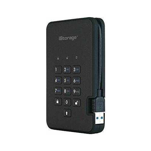 Ārējais SSD disks iStorage diskAshur2 512GB