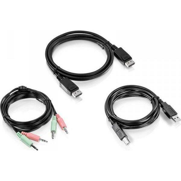 TRENDnet KVM kabeļu komplekts DisplayPort 3