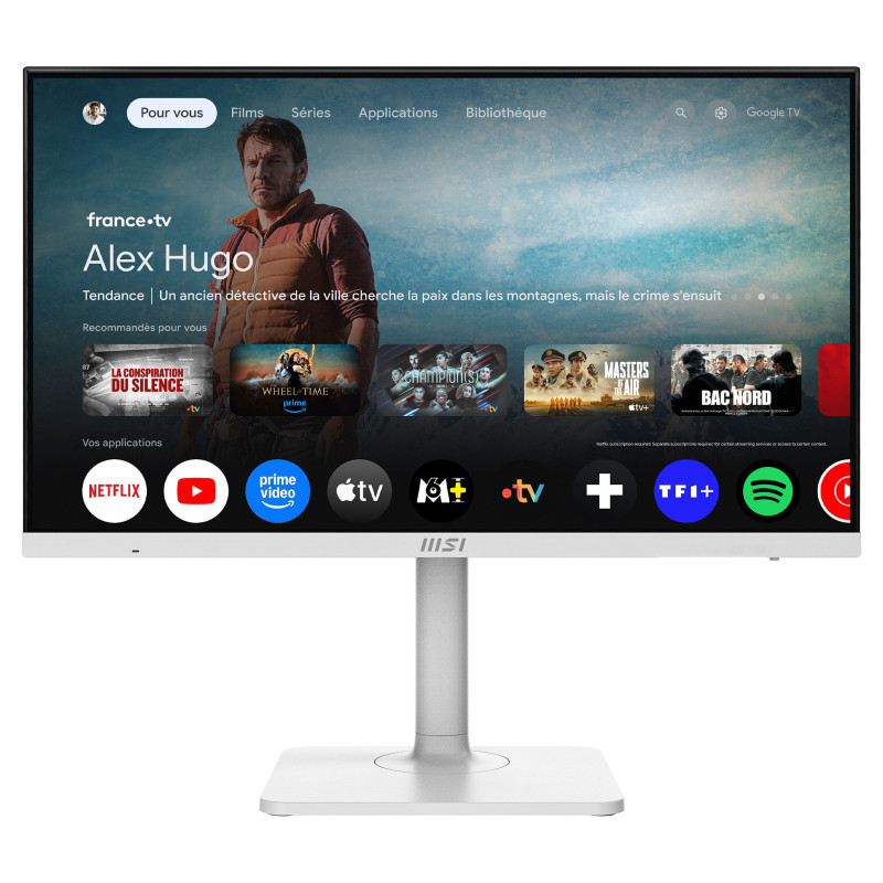 MSI Modern/MD272UPSW/27"/IPS/4K UHD/60Hz/4ms/White/3R monitors |