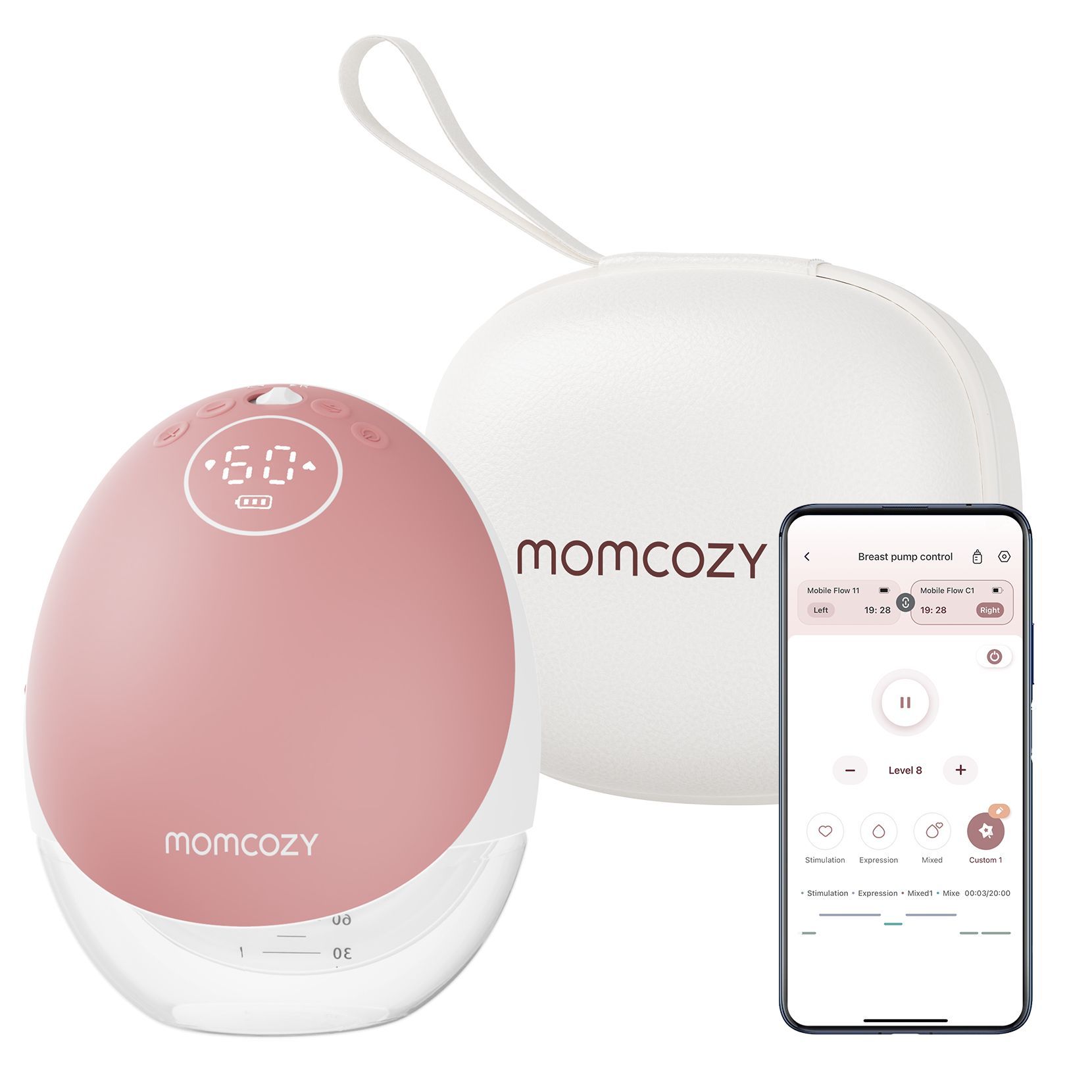 Krūts sūknis U-grow Momcozy M9 vienpusējs