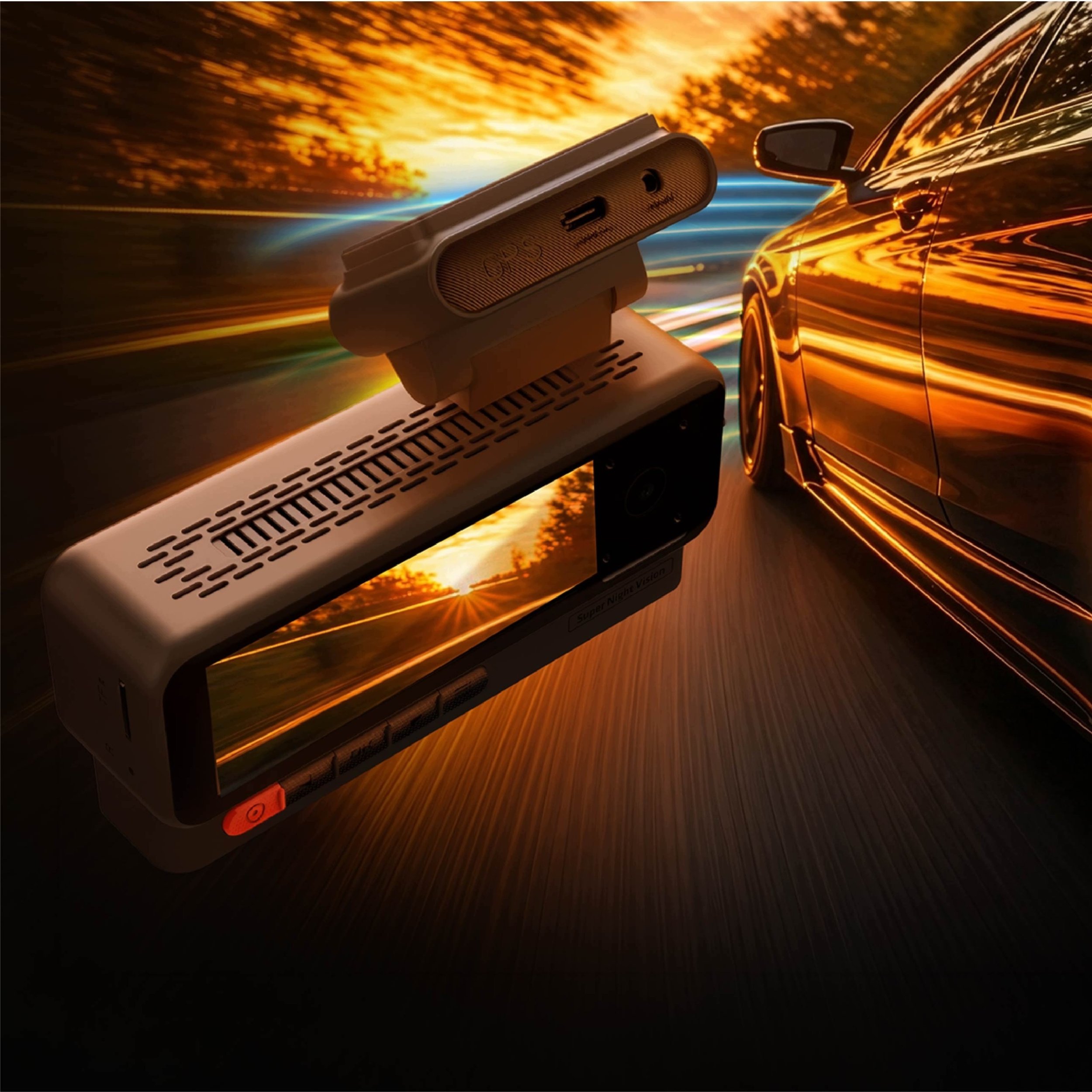Automašīnas video reģistrators Opti XB-FUTURE-3CH-PROFESSIONAL Xblitz