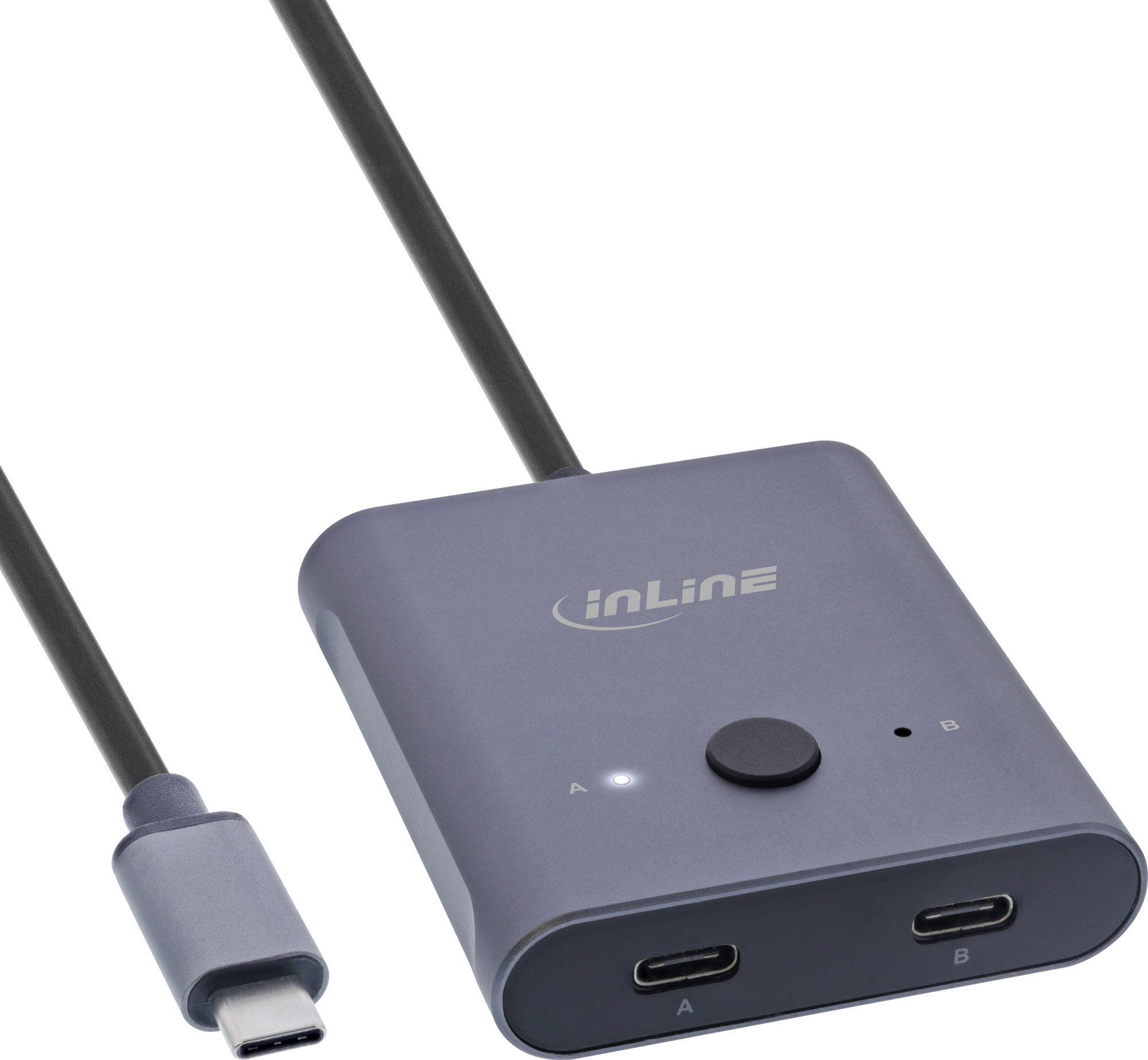 USB-C slēdzis InLine® USB-C slēdzis, divvirzienu