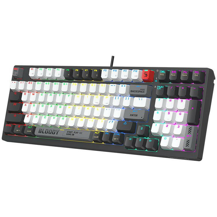Mehāniskā tastatūra A4TECH BLOODY WS98 Grey