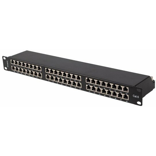 Lanberg 48 portu 1U 19" kat