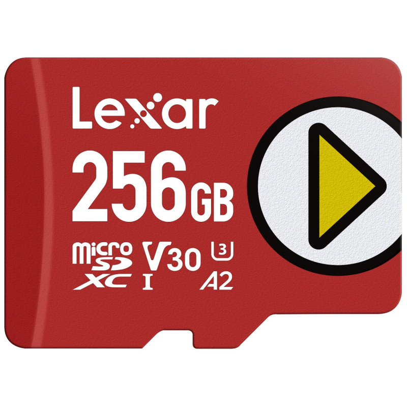 Atmiņas karte Lexar PLAY MicroSDXC 256
