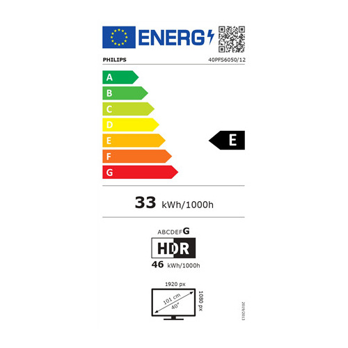 Philips LED televizors 40 collas 40PFS6050/12