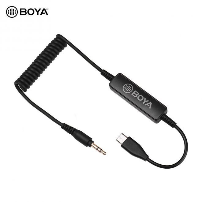 USB kabelis Boya USB-C - mini