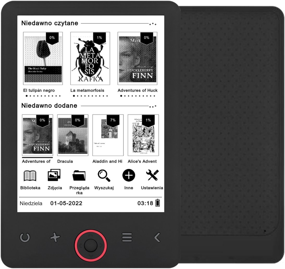 E-grāmatu lasītājs Bemi Cognita Light 2