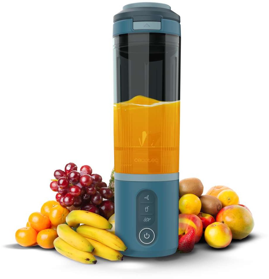Blenderis Cecotec Power Titanium Shake2Go pārnēsājams