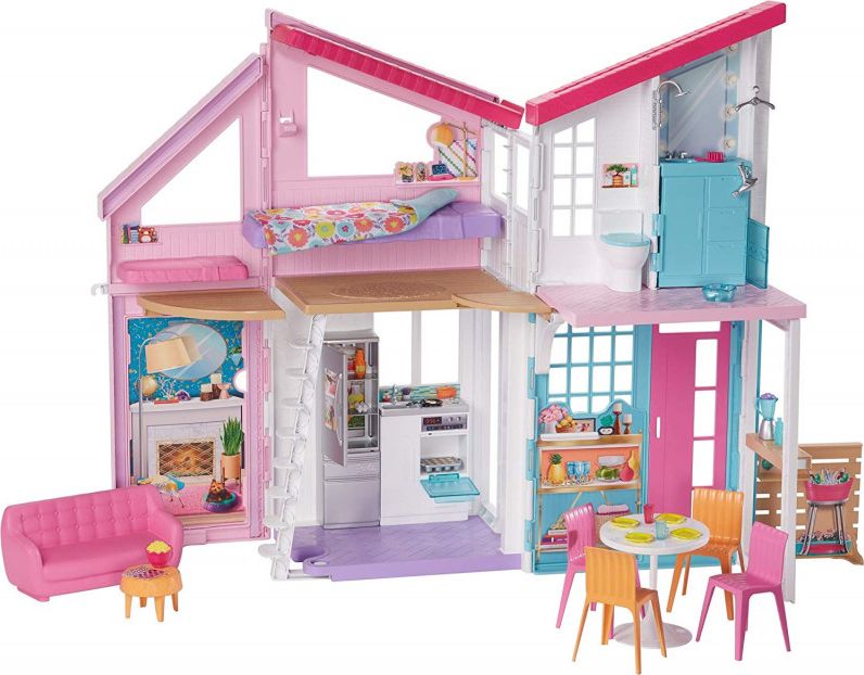 Mattel Leļļu māja Barbie Malibu (FXG57)