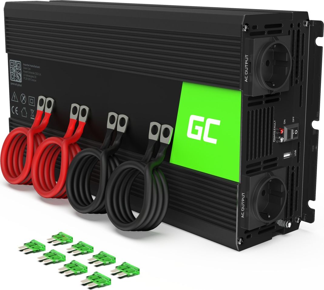 Przetwornica Green Cell 24V na 230V