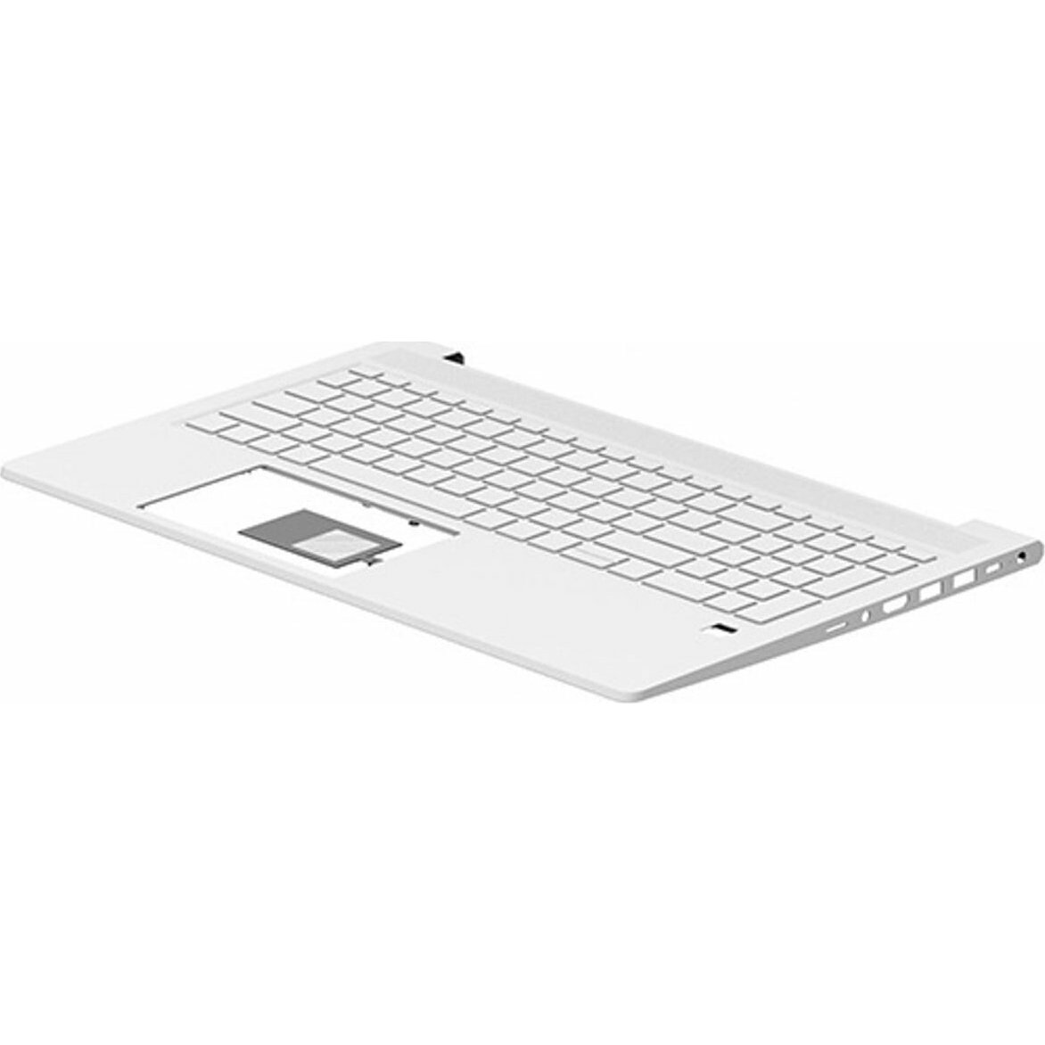 HP augšējais vāks ar tastatūru CP